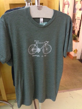 Raleigh bike tee by Fly Trap