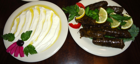 labneh-and-grape-leaves