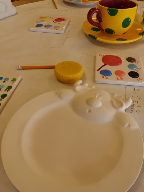 Kids and adults can paint ceramics at Color Me Mine in Cary